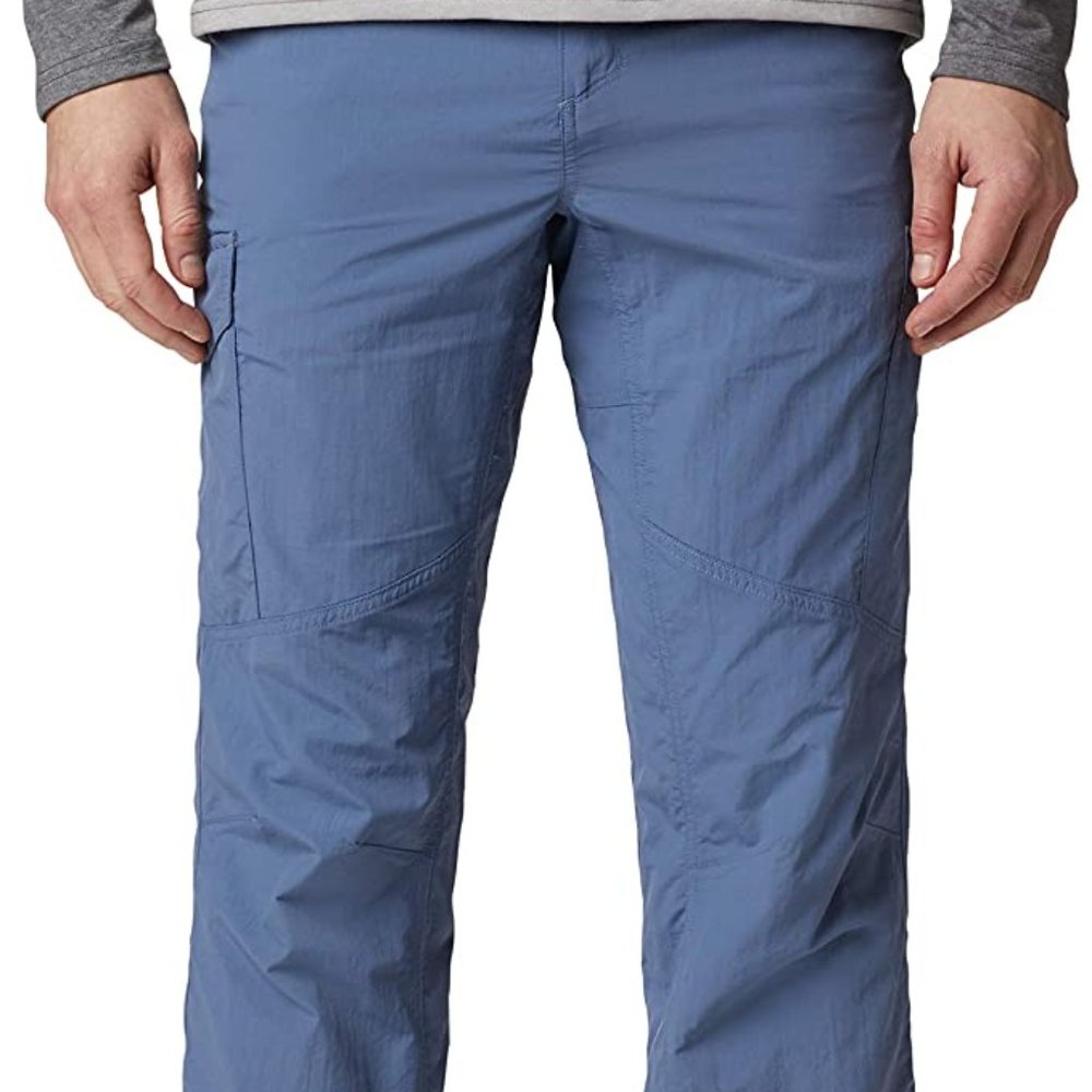 NEW Columbia Men's Silver Ridge Cargo Pant, Bluestone, 54W x 34L Big